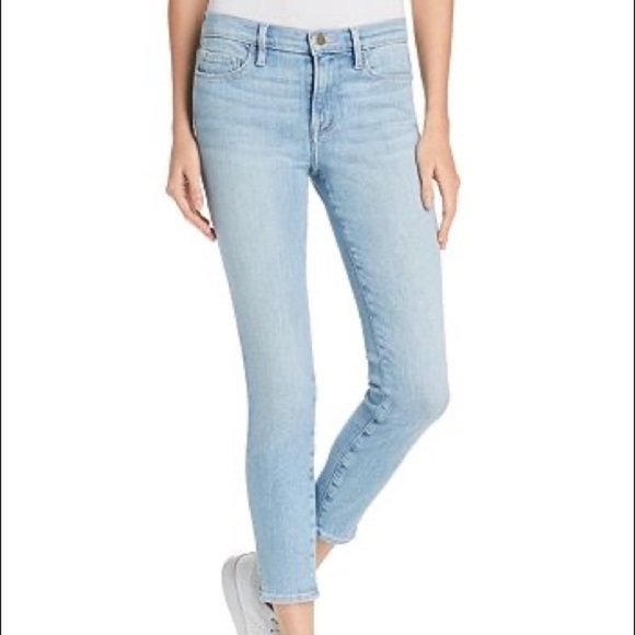 FRAME
Le Skinny de Jeanne Crop Skinny Jeans in Firefly (J2) - Picture 1 of 5